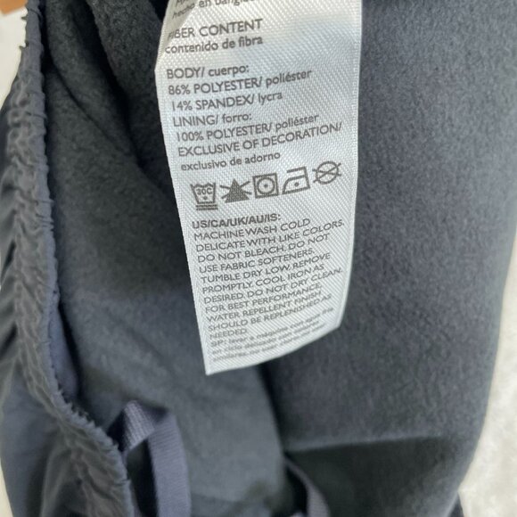 NEW Eddie Bauer Women's Fleece-Lined Pants Size 10 Black UPF 50+ Outdoor Cargo - Picture 8 of 12